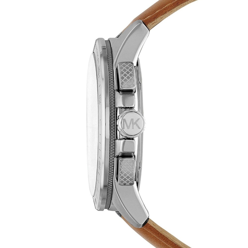 Michael Kors Blue/Brown Leather Watch MK8518 - Picture 2 of 3